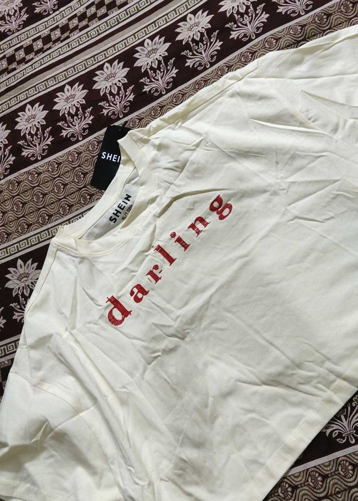 SHEIN 'Darling' Graphic T-Shirt