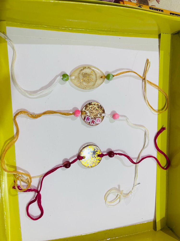 Rakhi Set only 1 dayoffer Festive&amp;Unique pair of 3