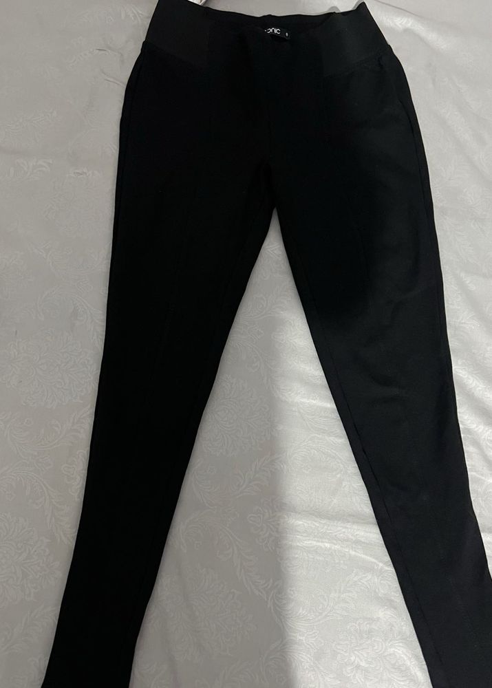 Black High-Waisted Leggings