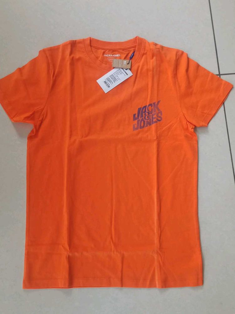 JACK&amp;JONES Orange T-Shirt