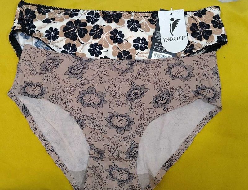 2014 -- Pack of 2 Women's Printed Briefs