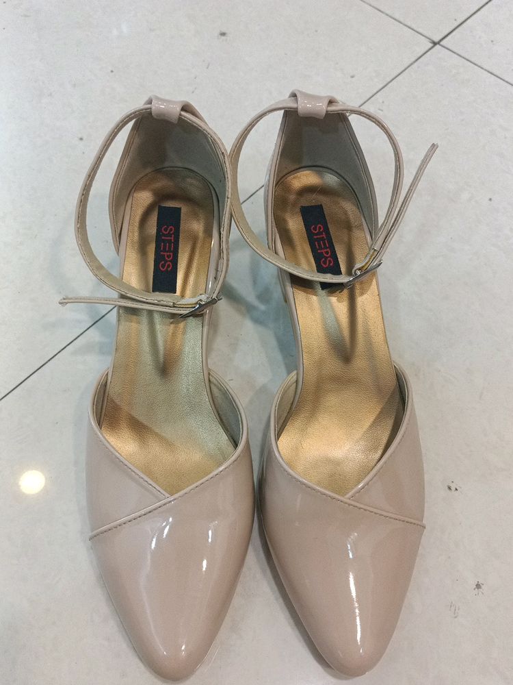 Smart &amp; Sleek Women's Comfortable Block Heels Sand