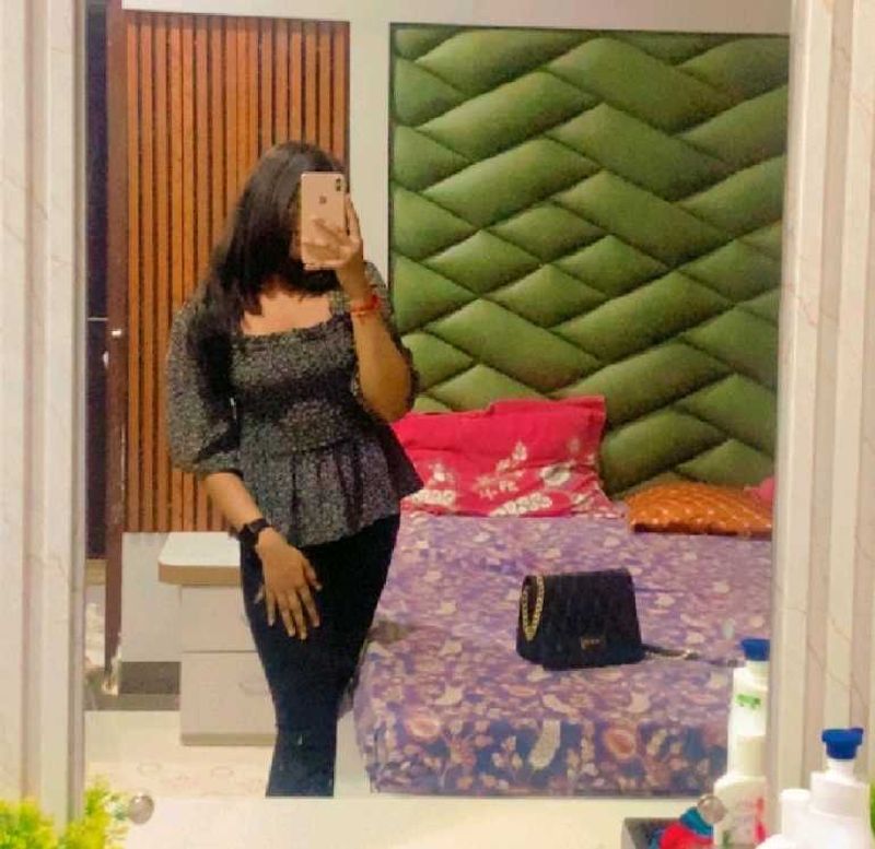 Stylish Black Peplum Top
