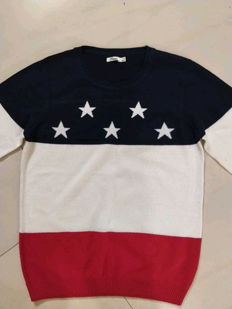 Colorblock Knit Sweater