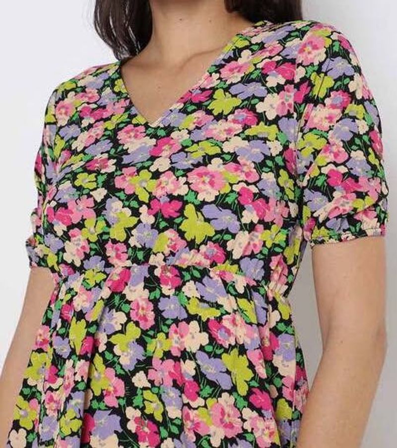Floral Print Dress