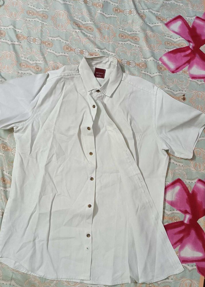 Classic White Short Sleeve Shirt