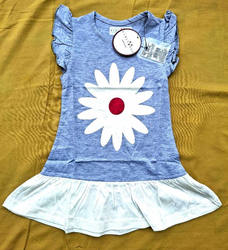 Cute Daisy Print Dress
