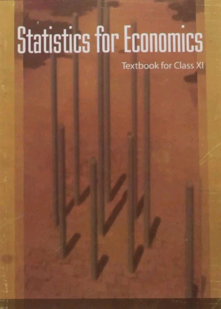 Statistics for Economics Textbook Class XI