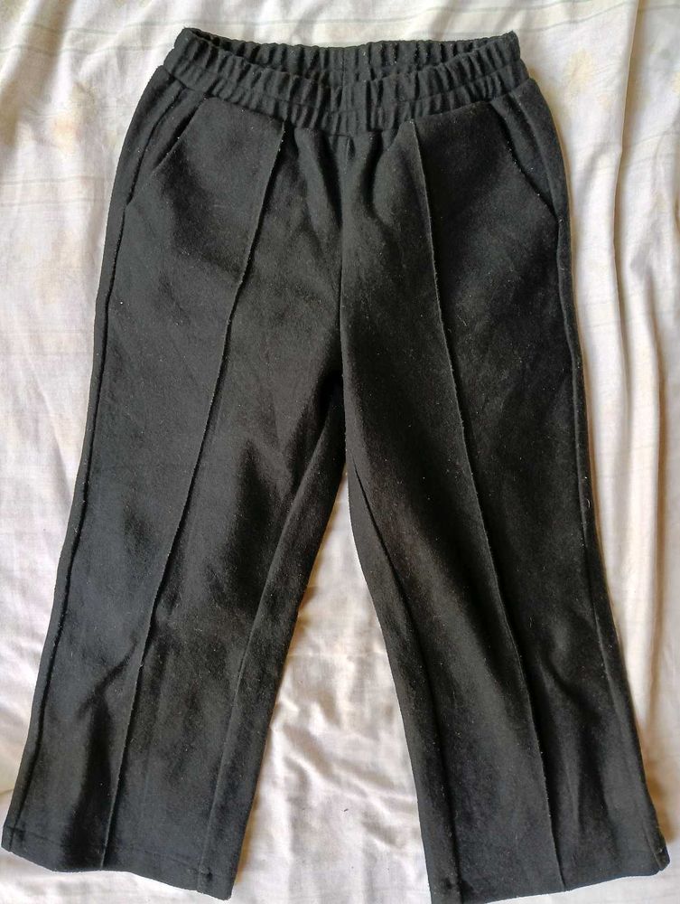 Black Formal Pant For Winter