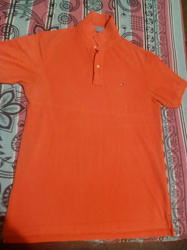 Coral (Orange) tshirt For Men.😍🌸