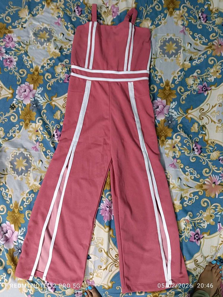 Stylish Pink Jumpsuit
