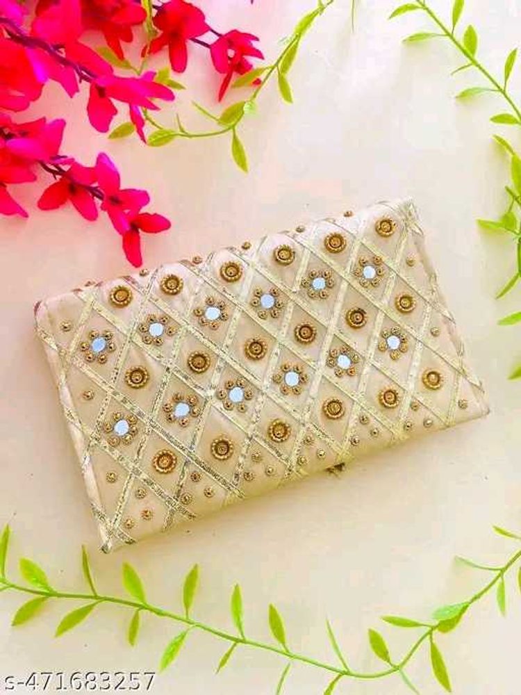 Embellished Clutch Bag
