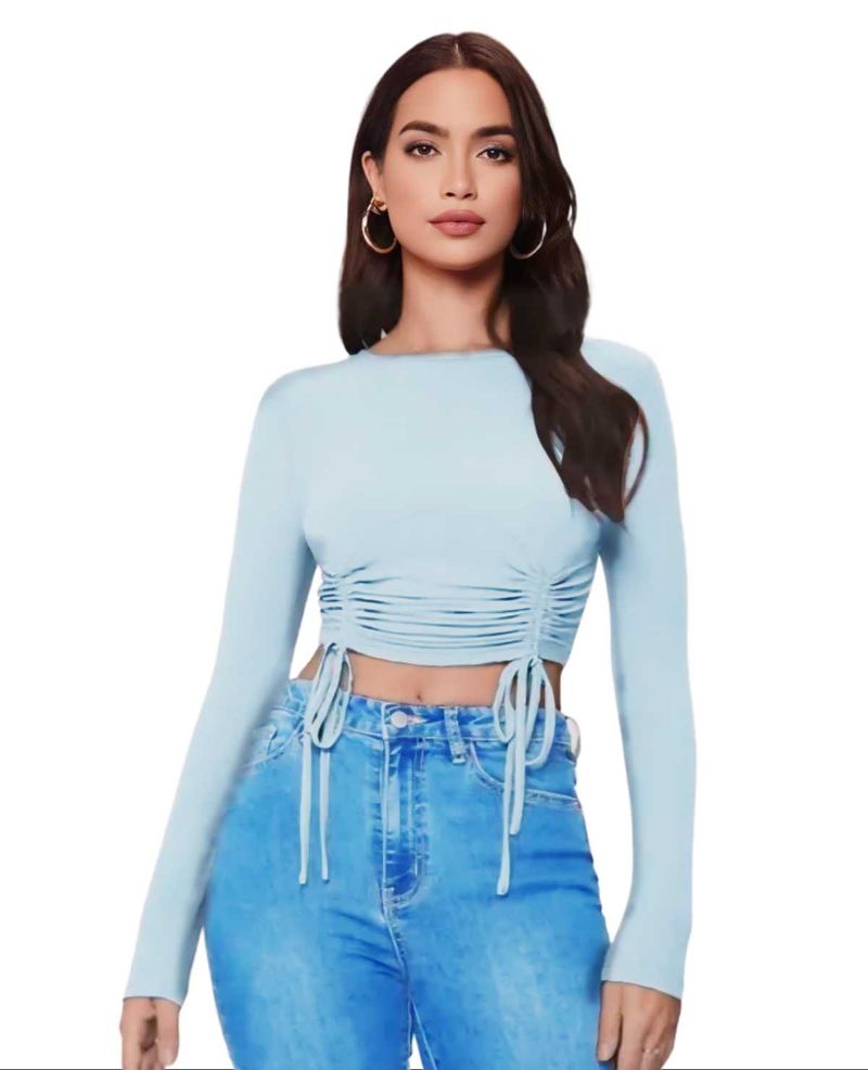Ruched Stylish Top Size XL.