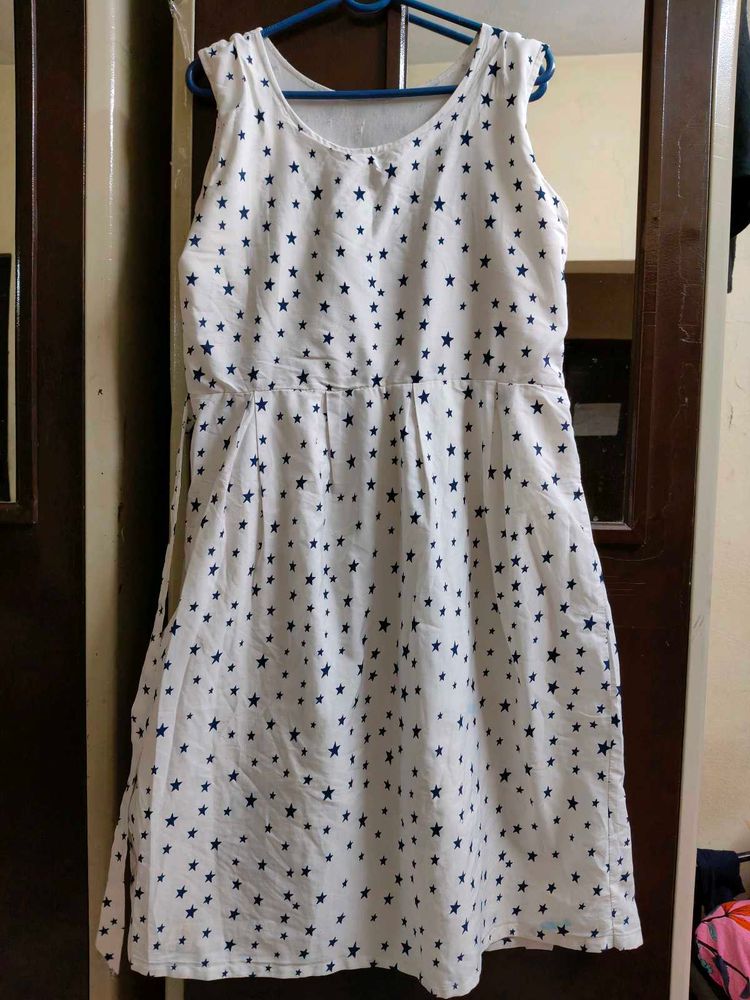 Starry White Dress