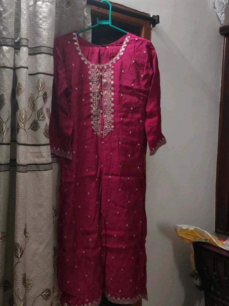 Beautiful Pink Kurta Set