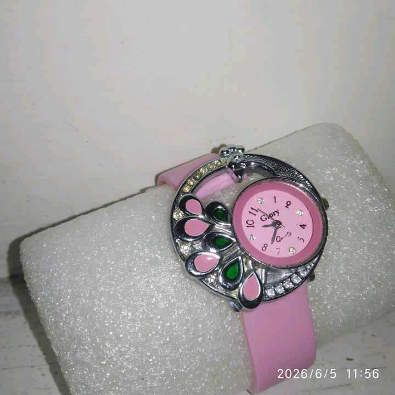 Pink Peacock Watch for Women