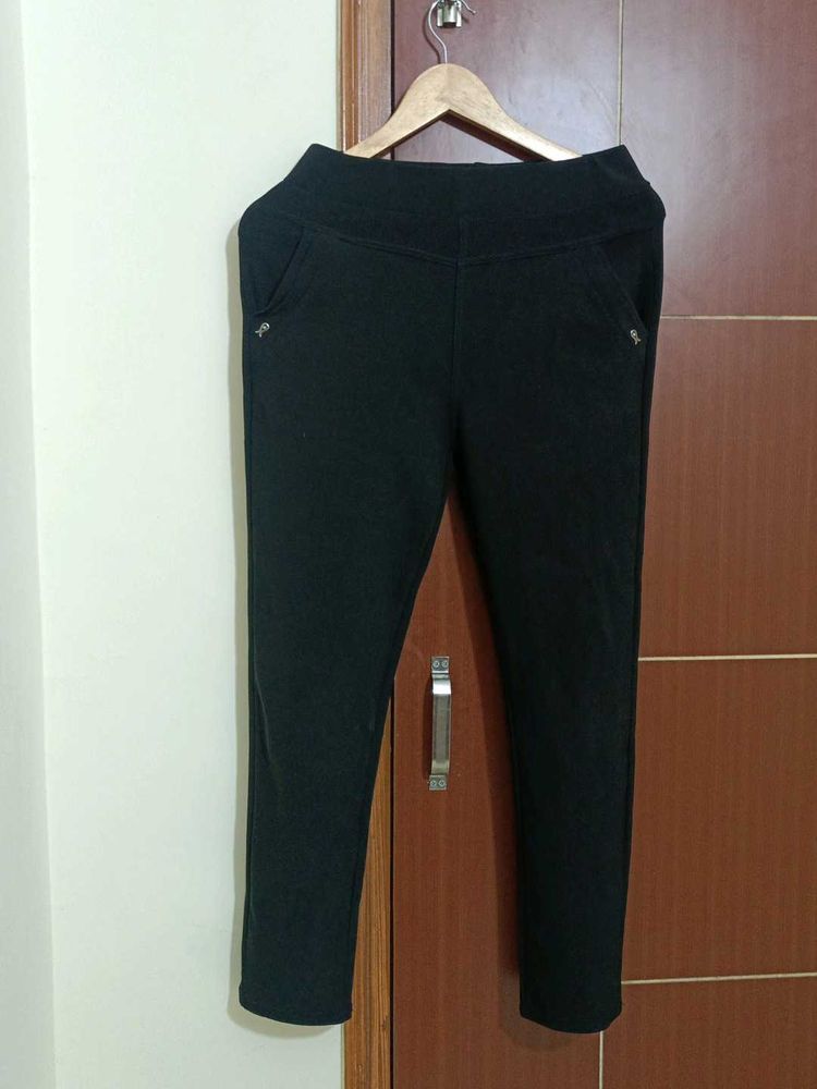 Comfortable Black Athleisure Pants
