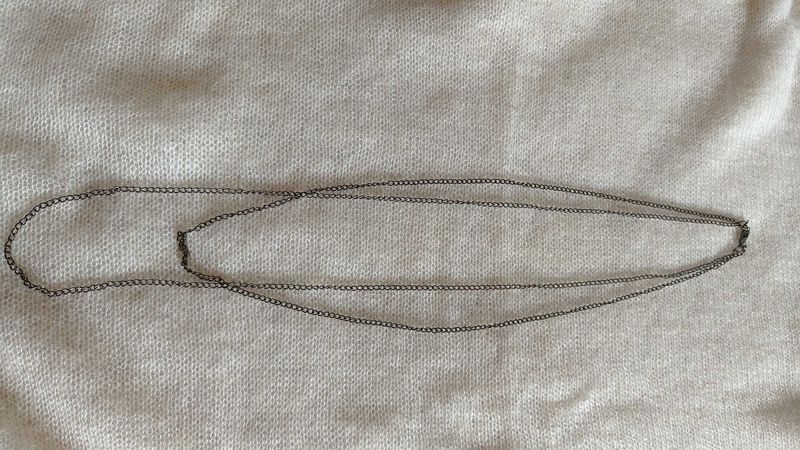 Layered Metal Chain Necklace