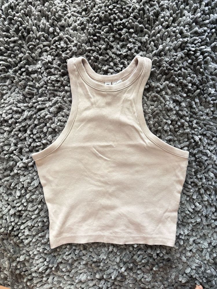 Ribbed Racerback Tank Top