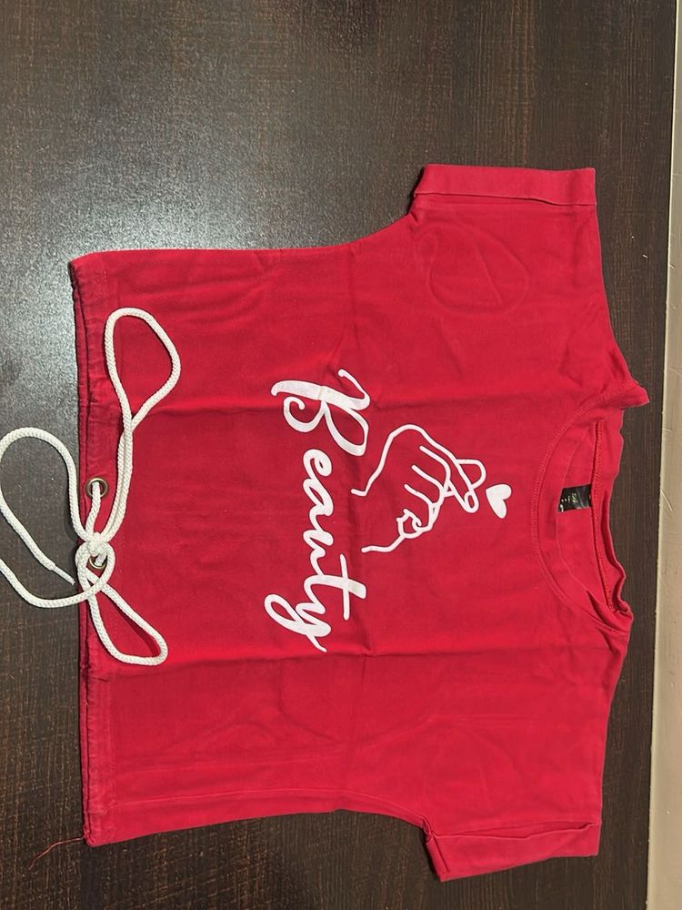 Red Beauty Graphic Tee