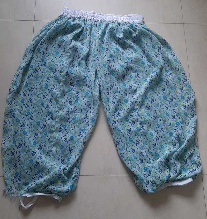 Boho Floral Print Harrem pants