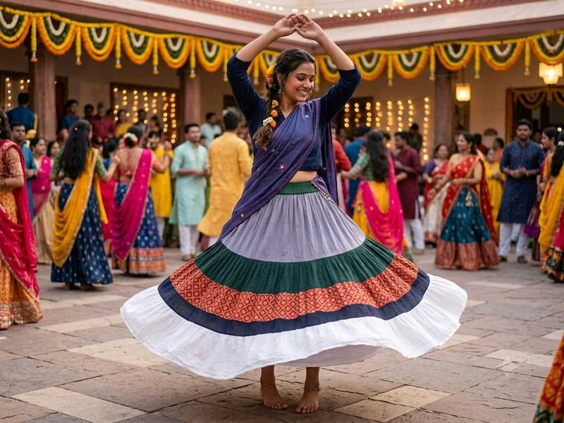 garba skirts/Ethnic skirt