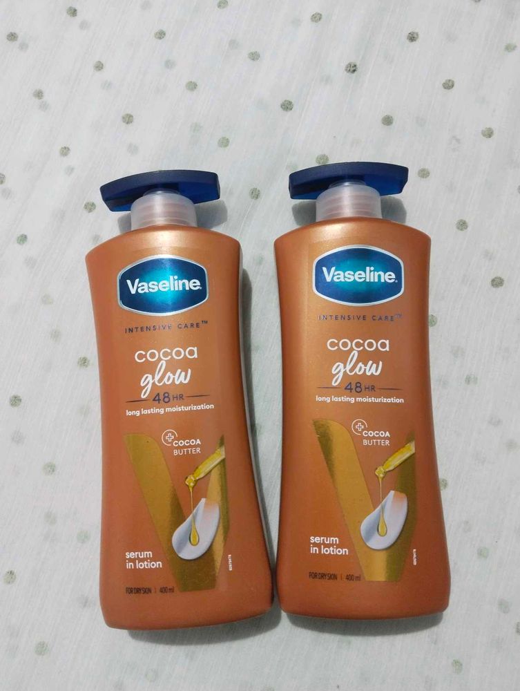 Vaseline Cocoa Glow Lotions (2-Pack)