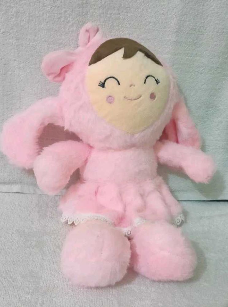 Cute Pink Plush Doll