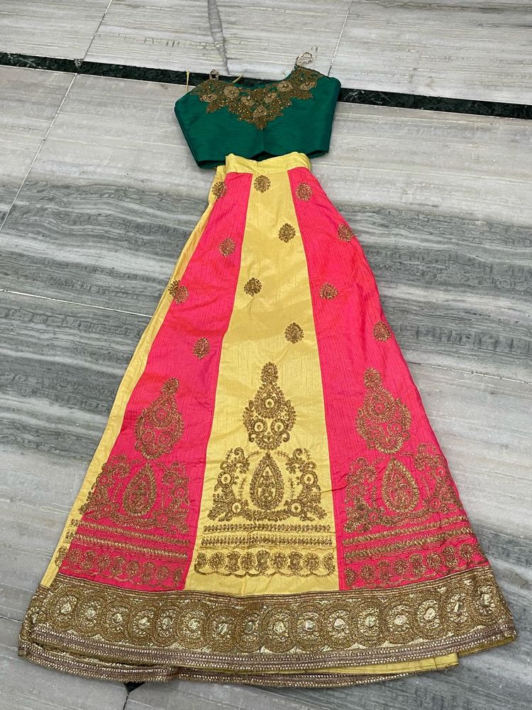 Embroidered Lehenga Choli Set