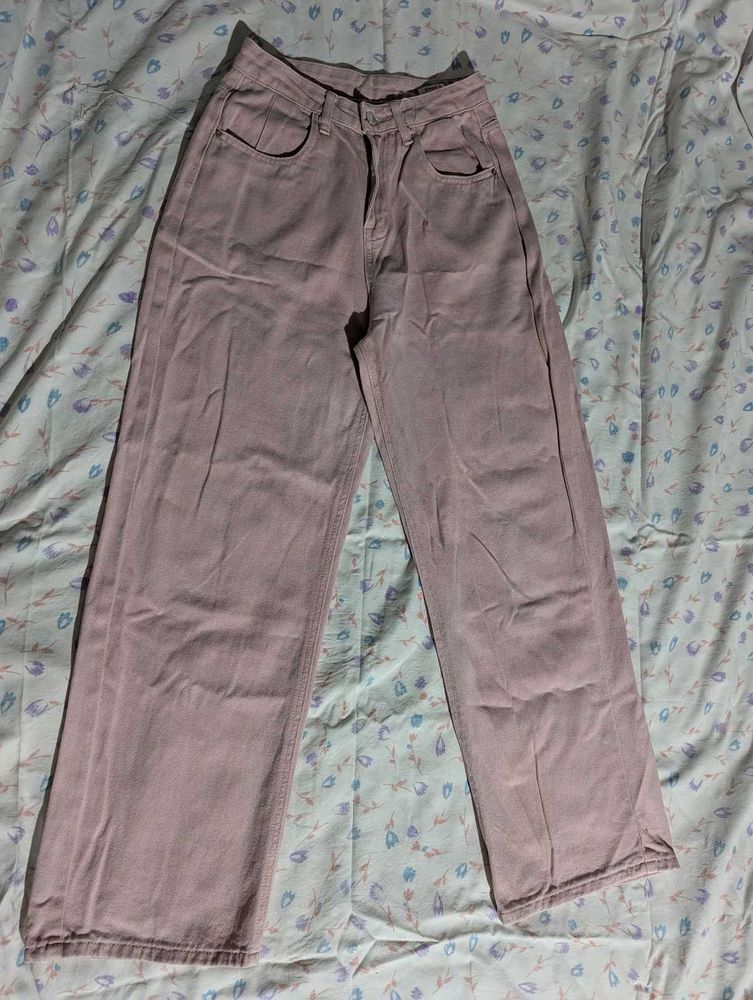 Light Pink Corduroy Pants