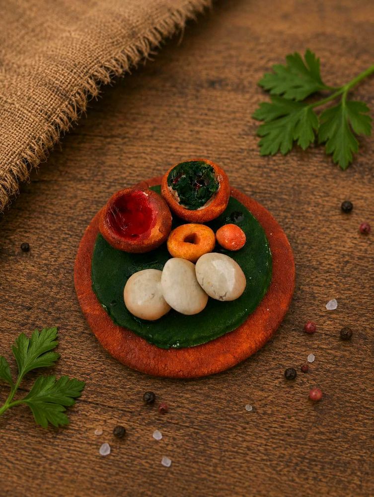 Unique Food-Themed Miniature Display