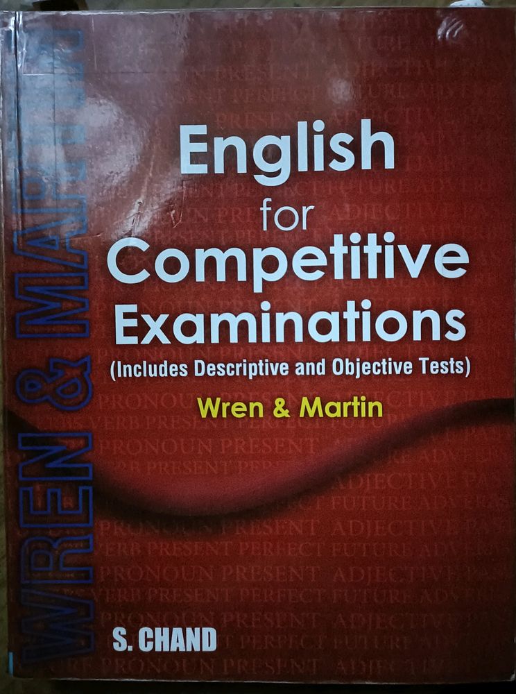 Wren And Martin English For Competitive Examination