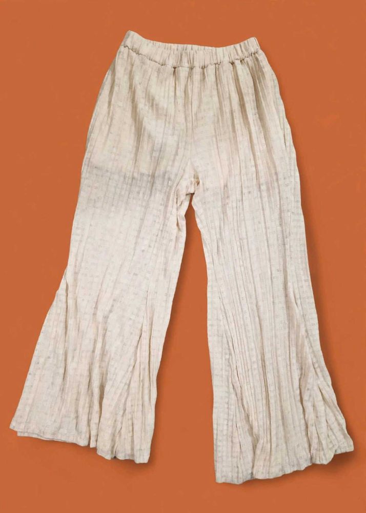 Pleated Wide Leg Pants