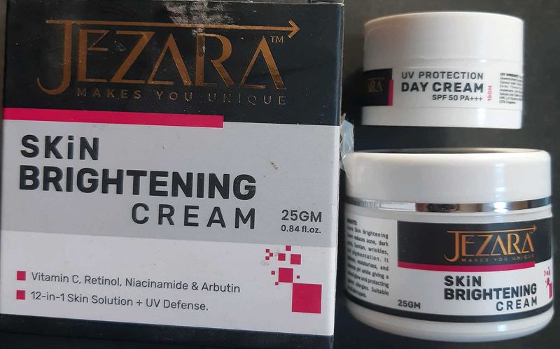 Jezara Skin Brightening Cream 25g | Vitamin C + Re