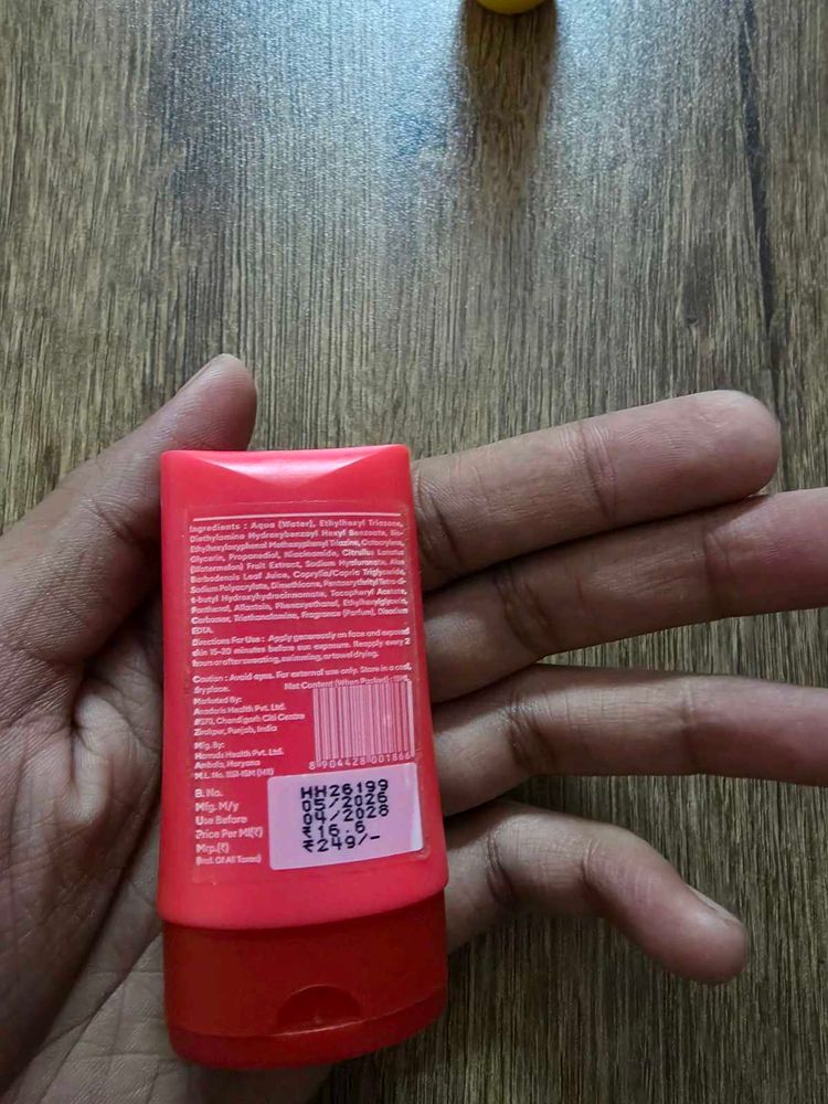 sunscreen