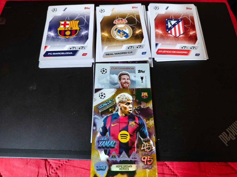 Topps 55 la liga cards - 45 base &amp; 10 Variants