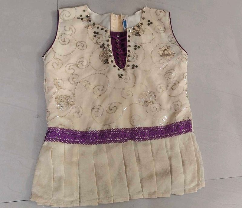 blouse with heavy embroidery and sequin