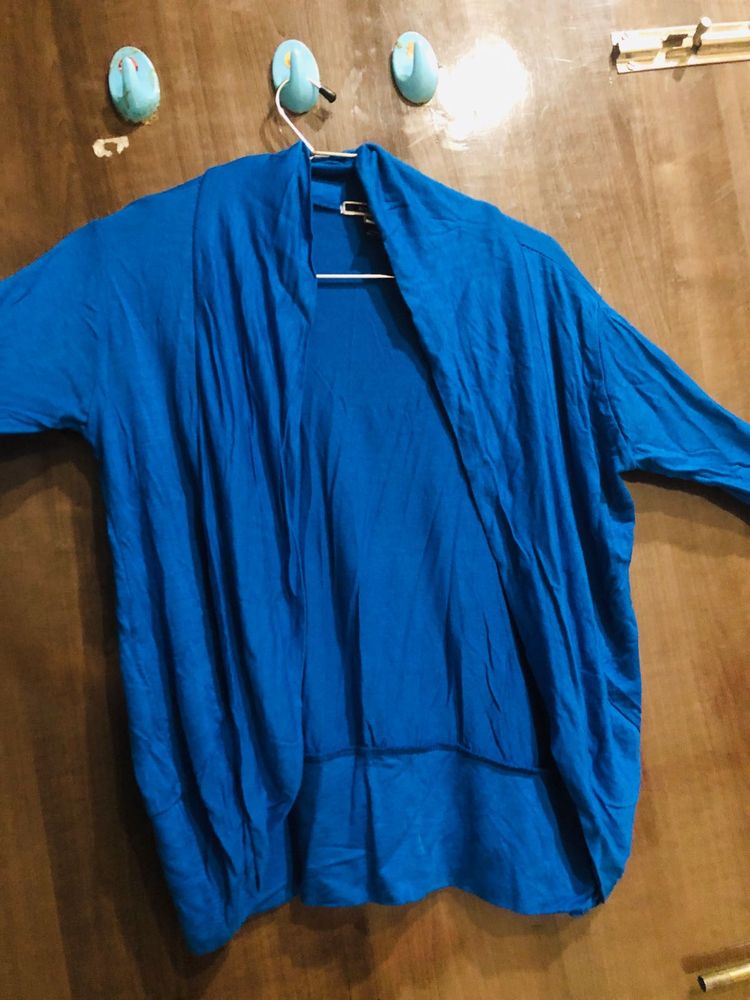 Stylish Blue shrug