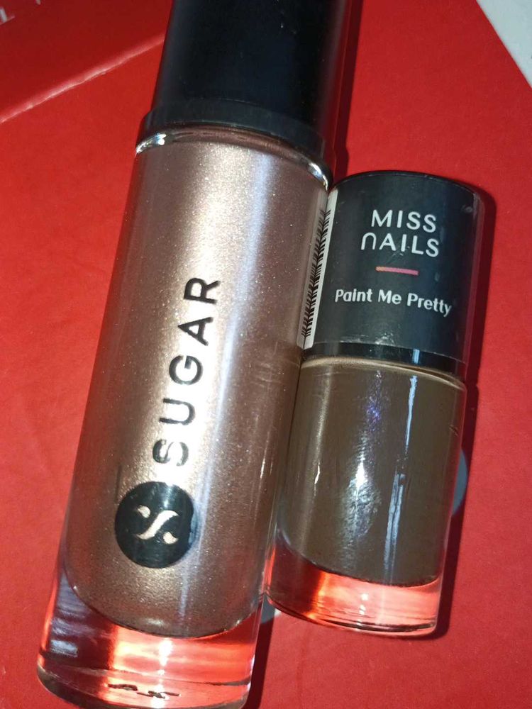 Sugar &amp; Miss Nails Polish Duo