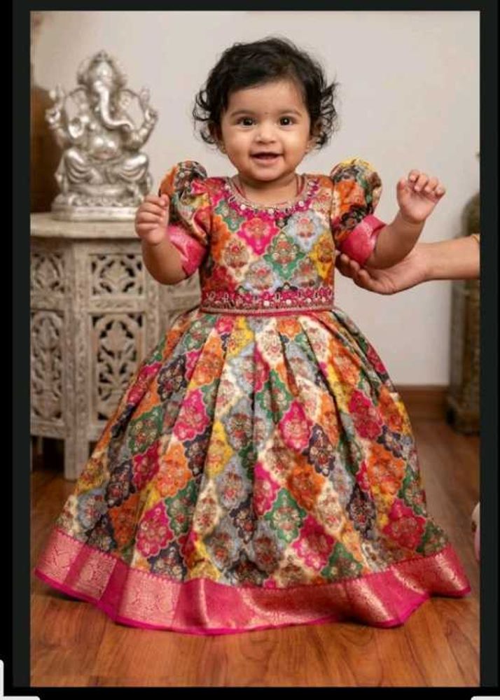 1year Baby Birthday Frock
