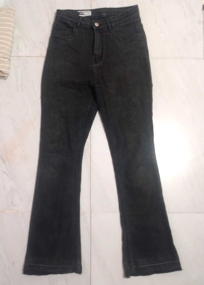 Dark Wash Denim Bootcut Jeans