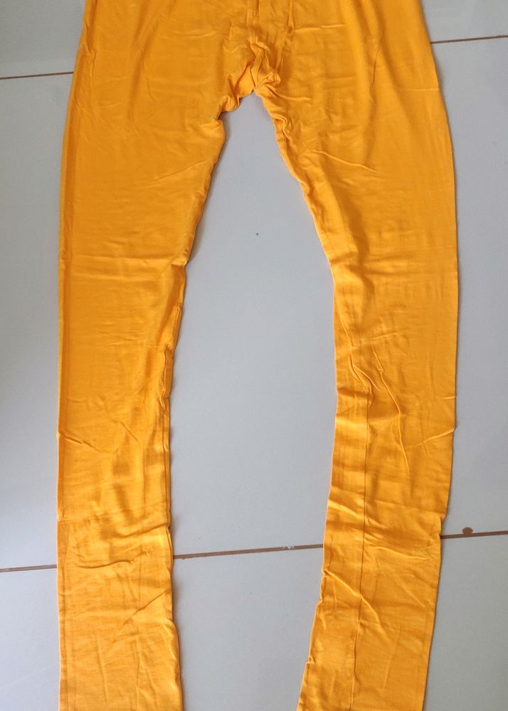 One Time Used Only Comfort Yellow Leggins 3xl