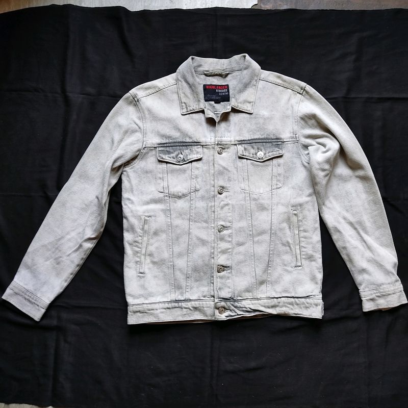 Grey Denim Jacket