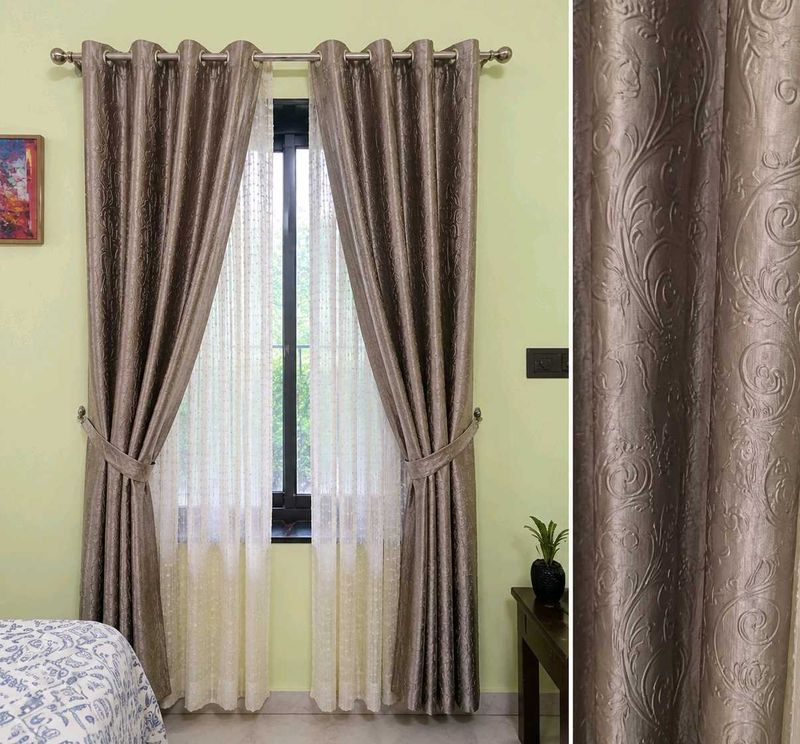 Elegant Jacquard Curtains