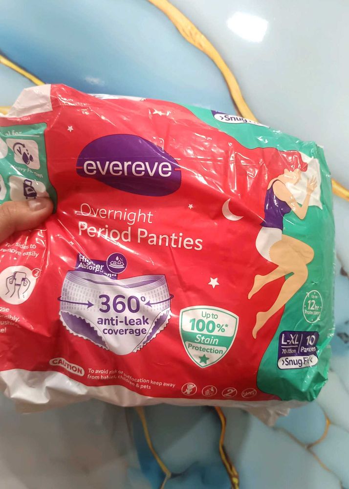 Evereve Overnight Period Panties 12pcs *not Used*