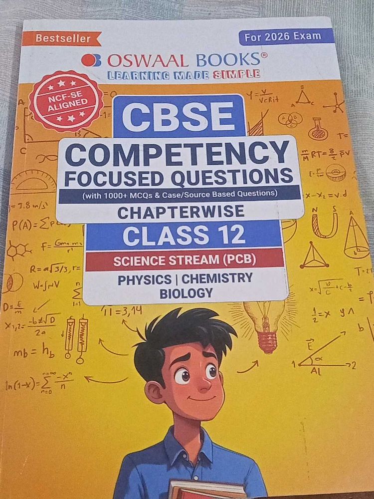 Oswaal CBSE Class 12 Competency Focused Questions