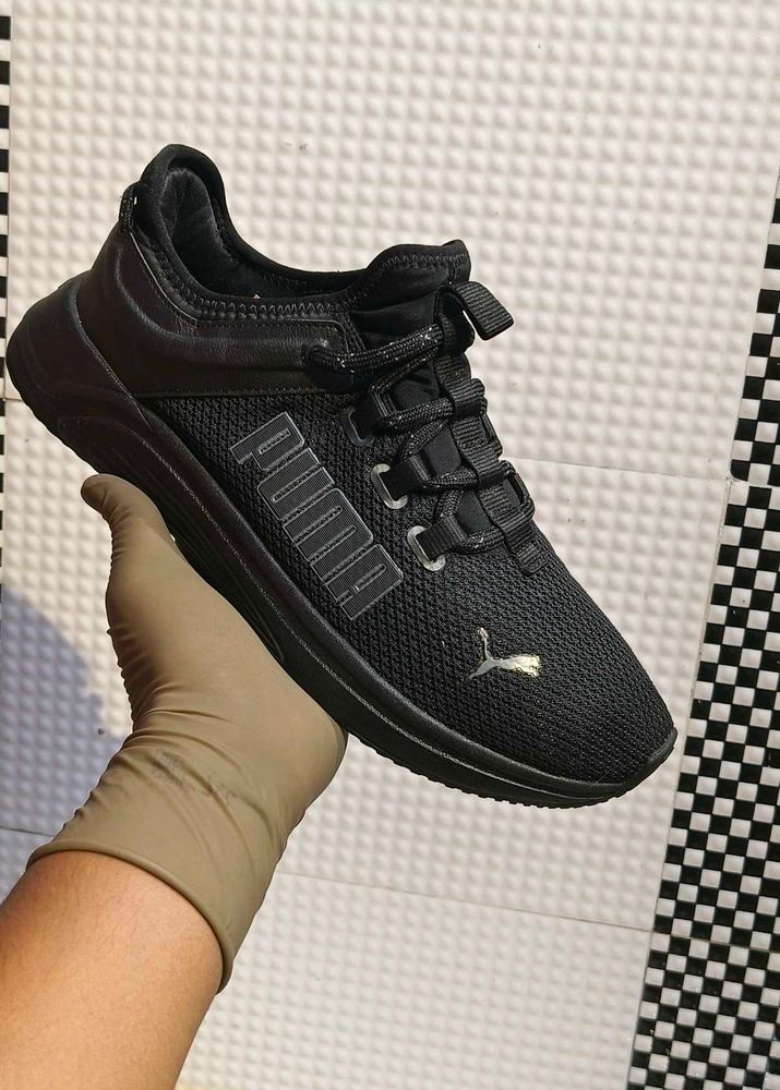 Puma Black Athletic Sneakers