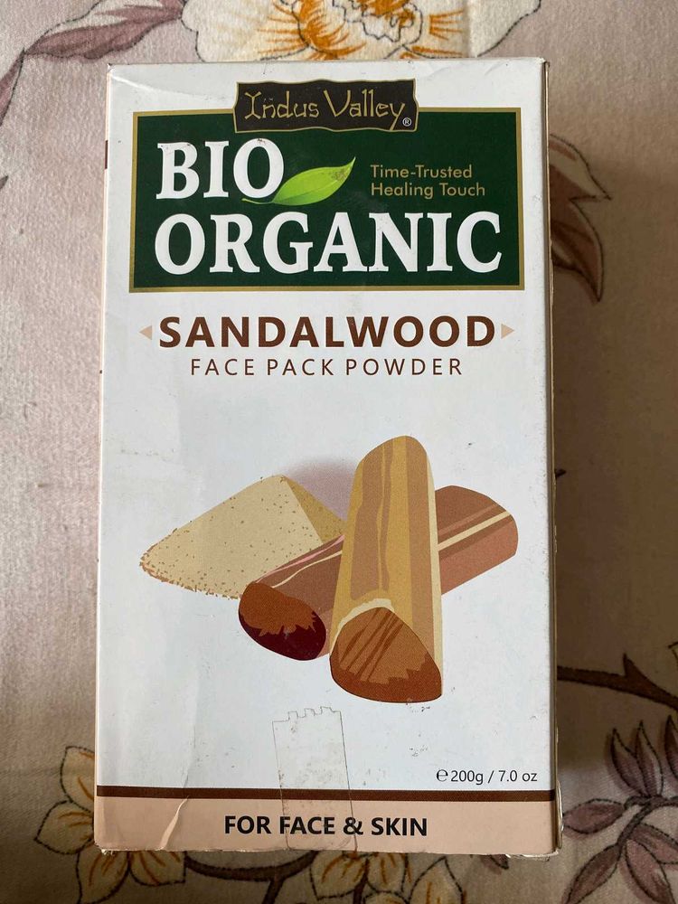 Bio Organic Sandalwood Face Pack Powder