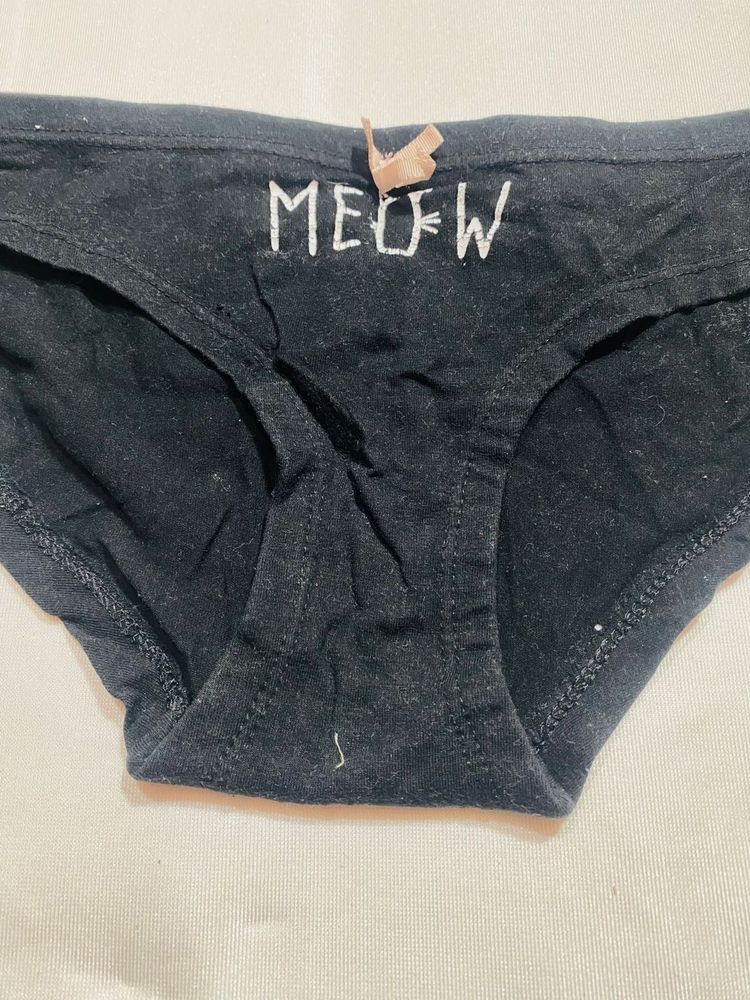 Meow Print Briefs