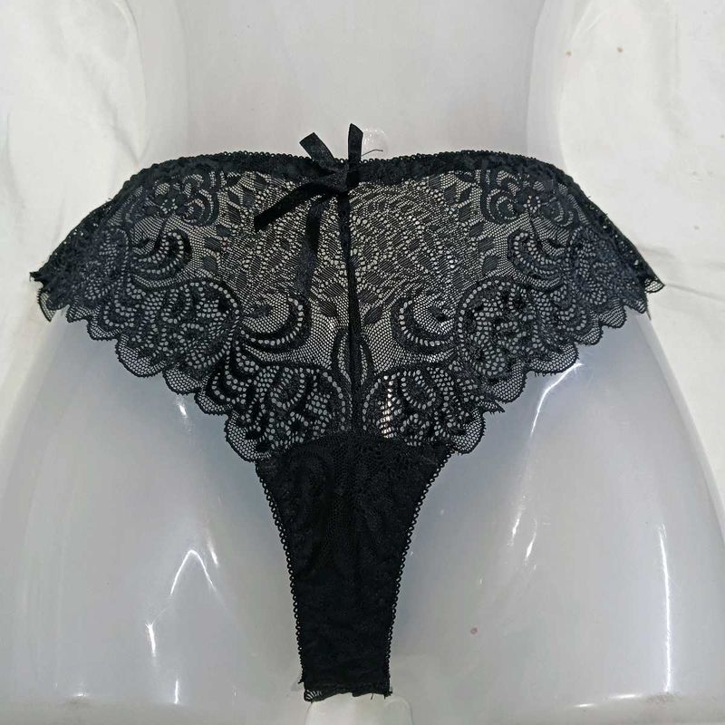 Black Lace🪔 Thong Panty